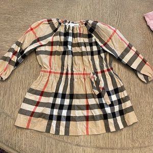 Authentic Burberry girls dress